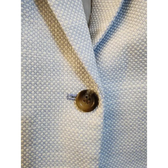 Women's NWT Ann Taylor Petite Newbury Blazer Textured Size 4 - Picture 4 of 6